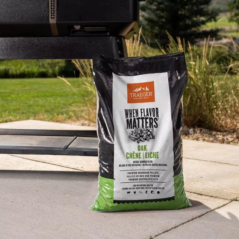 Traeger Pellets, Eiche 9kg - grillstir.comTraeger Pellets, Eiche 9kgTraegergrillstir.com