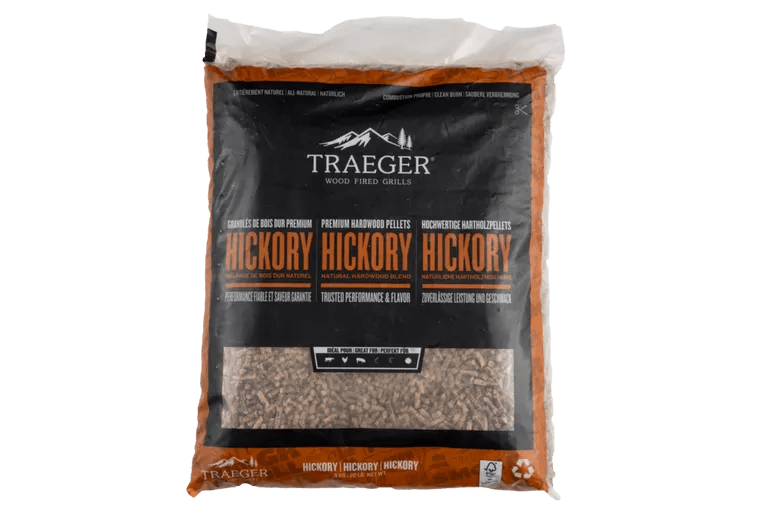 Traeger Pellets, Hickory 9kg - grillstir.comTraeger Pellets, Hickory 9kgTraegergrillstir.com