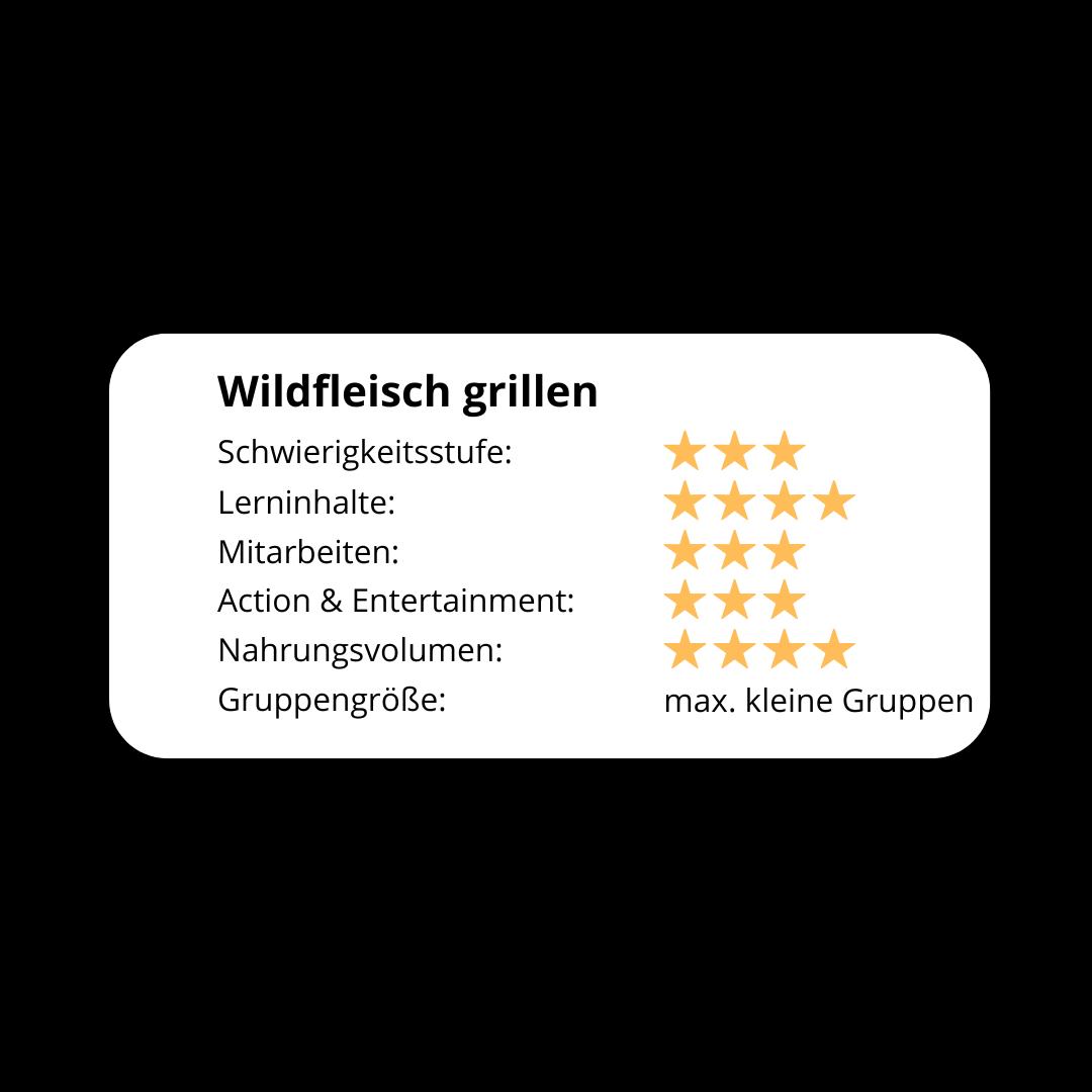Wildfleisch grillen! - Das Grillseminar mit richtig Geschmack! 2026 - grillstir.comWildfleisch grillen! - Das Grillseminar mit richtig Geschmack! 2026grillstir.comgrillstir.com