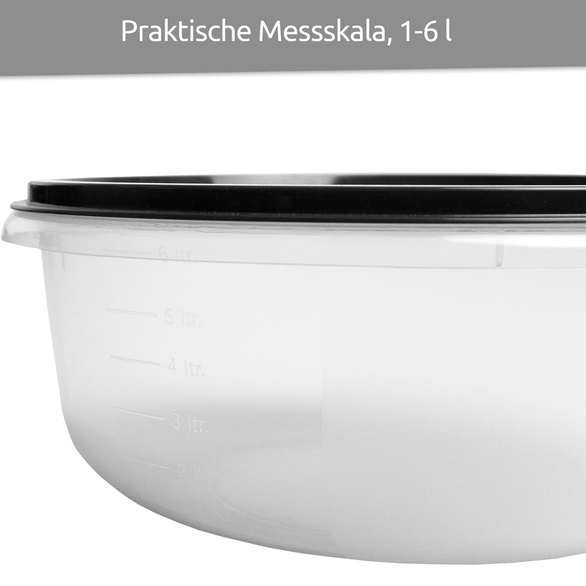 Wüllner & Kaiser Hefeteigschüssel mit Deckel, 6 Liter - grillstir.comWüllner & Kaiser Hefeteigschüssel mit Deckel, 6 LiterWüllner & Kaisergrillstir.com