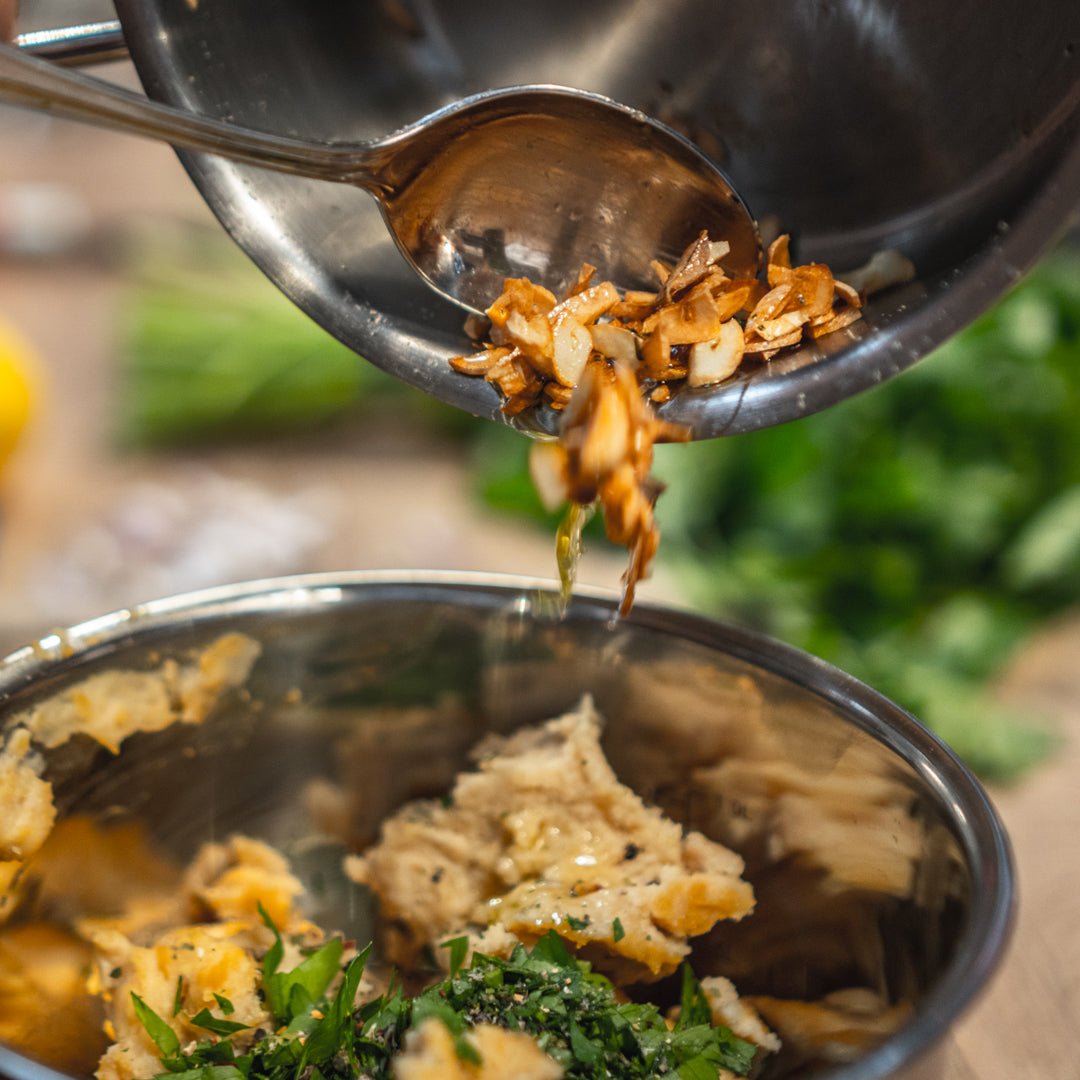 Rezept: Falafeln mit Hummus und Tahini-Sauce - grillstir.com