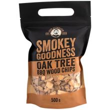 Smokey Goodness BBQ Wood Chips - Oak - 500 g