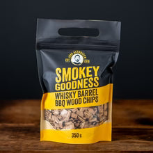 Smokey Goodness BBQ Wood Chips - Whiskey Barrel - 350 g
