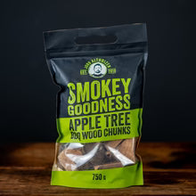 Smokey Goodness BBQ Wood Chunks - Apfel - 750 g