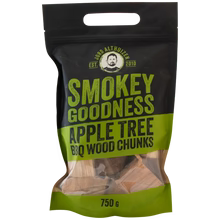Smokey Goodness BBQ Wood Chunks - Apfel - 750 g