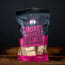 Smokey Goodness BBQ Wood Chunks - Cherry - 750 g