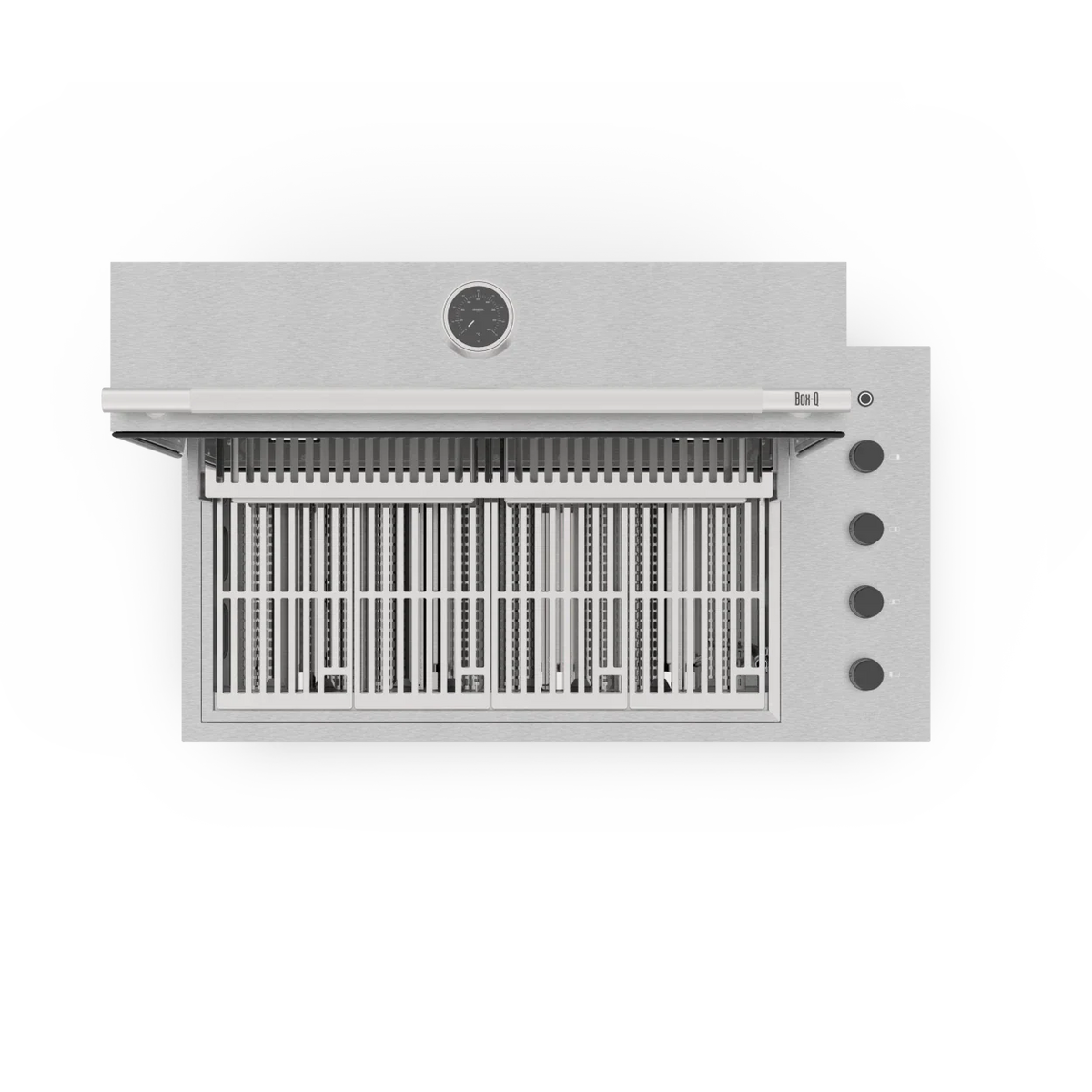 Brabura Box-Q-Einbaugrill 4-Brenner Edelstahl