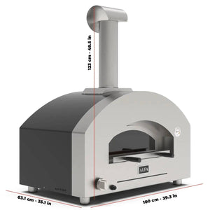 Alfa Forni Futuro 2 Pizze, Gas/Hybrid, Silber Schwarz - grillstir.comAlfa Forni Futuro 2 Pizze, Gas/Hybrid, Silber SchwarzPizzaofenAlfa Fornigrillstir.com