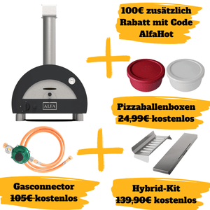 Alfa Forni Moderno 1 Pizza, Gas/Hybrid, grau SPARBUNDLE - grillstir.comAlfa Forni Moderno 1 Pizza, Gas/Hybrid, grau SPARBUNDLEAlfa Fornigrillstir.com