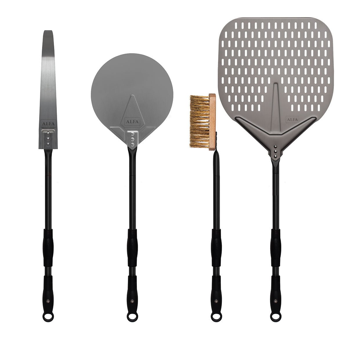 Alfa Forni Schaufelset Large - 4 Teile - grillstir.comAlfa Forni Schaufelset Large - 4 TeileAlfa Fornigrillstir.com