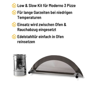 Alfa Low & Slow Kit, 3Pizze Moderno - grillstir.comAlfa Low & Slow Kit, 3Pizze ModernoAlfa Fornigrillstir.comAC - KITLOWSLO3P8056471417719