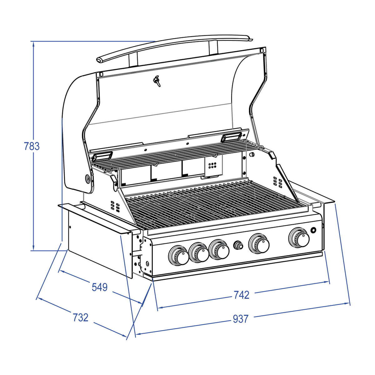 All`Grill Chef L Built - In Schwarz - grillstir.comAll`Grill Chef L Built - In SchwarzALL'GRILLgrillstir.com100929Black41124899