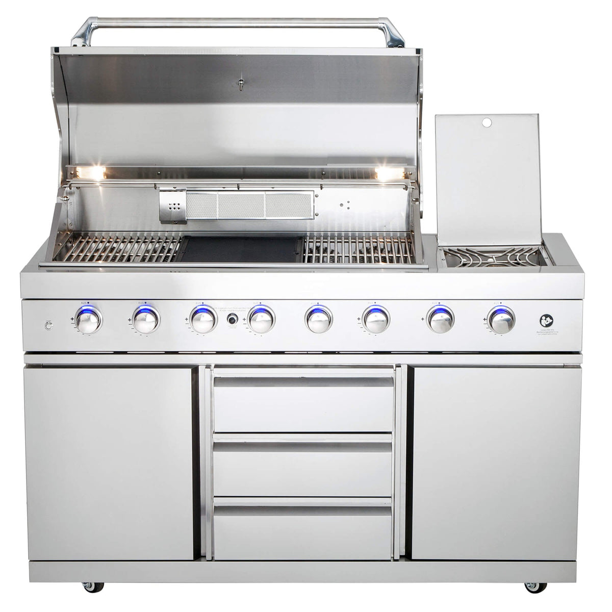 All'Grill Modul Grundgrill mit Seitenbrenner inkl. Airsystem - grillstir.comAll'Grill Modul Grundgrill mit Seitenbrenner inkl. AirsystemALL'GRILLgrillstir.com1118204041571118202