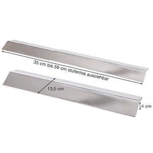 All`Grill Universal Flammschutzblech, ausziehbar 13,5cm - grillstir.comAll`Grill Universal Flammschutzblech, ausziehbar 13,5cmALL'GRILLgrillstir.com99714041571997104