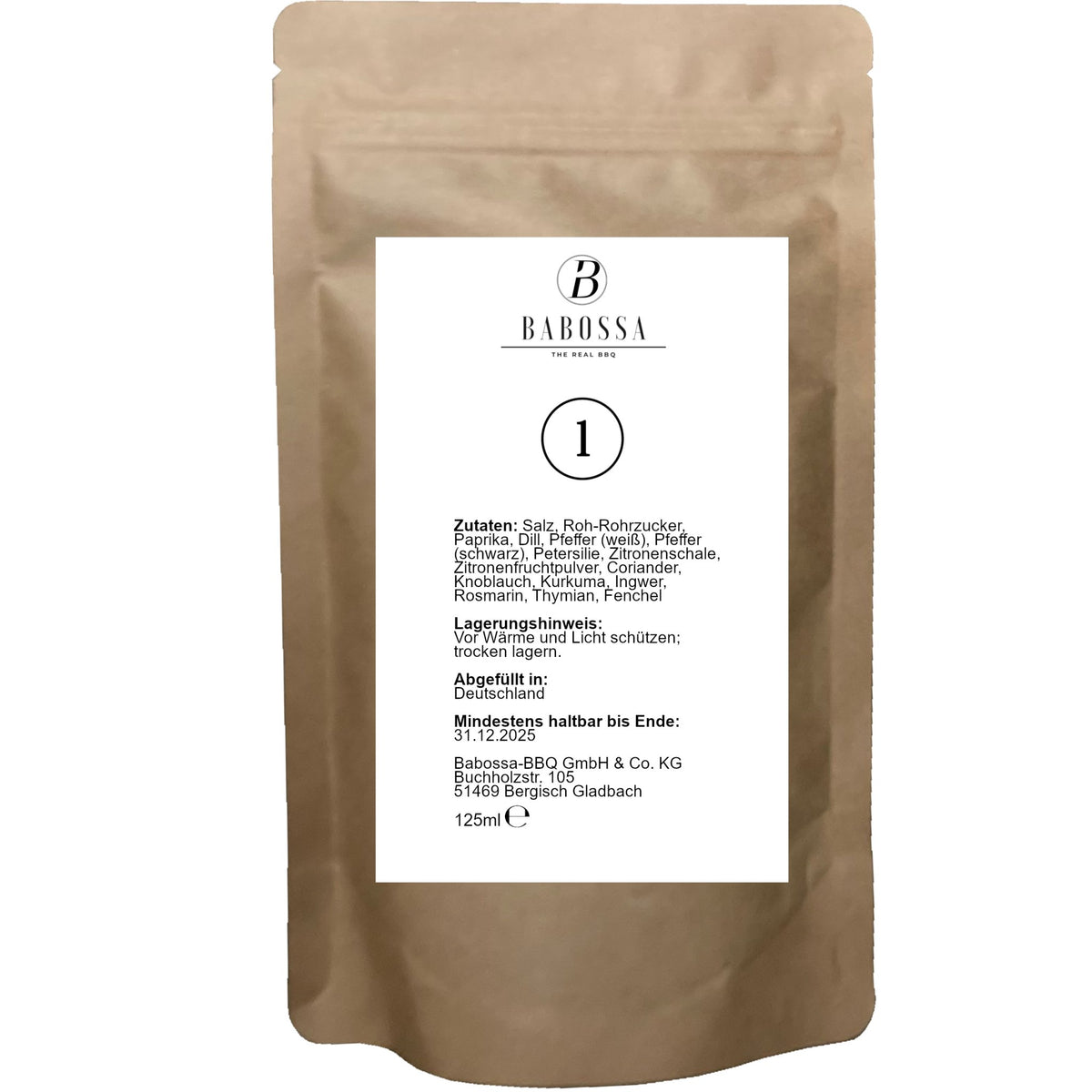 Babossa Gewürz Nummer 01 - grillstir.comBabossa Gewürz Nummer 01LebensmittelBabossagrillstir.com