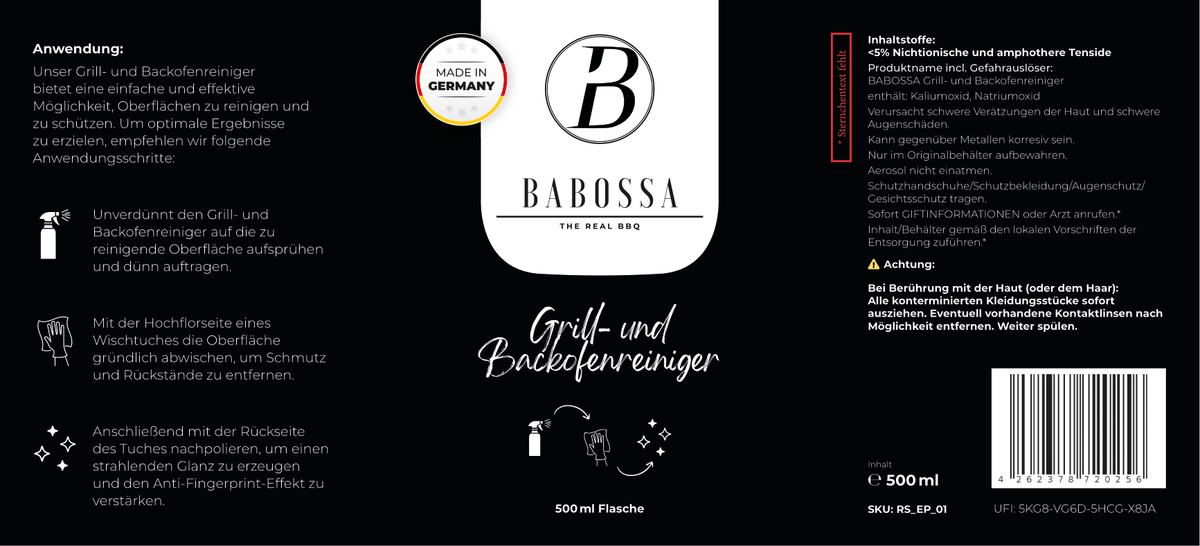 Babossa Grill - und Backofenreiniger - grillstir.comBabossa Grill - und BackofenreinigerReinigerBabossagrillstir.comGBR_RS_014262378720256