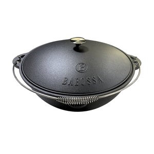 Babossa Kazan Gusseisen 12 Liter mit Gusseisendeckel | Perfekt für Schmorgerichte und Braten auf Grill oder Feuer - grillstir.comBabossa Kazan Gusseisen 12 Liter mit Gusseisendeckel | Perfekt für Schmorgerichte und Braten auf Grill oder FeuerBabossagrillstir.comGK_S_014068097000002