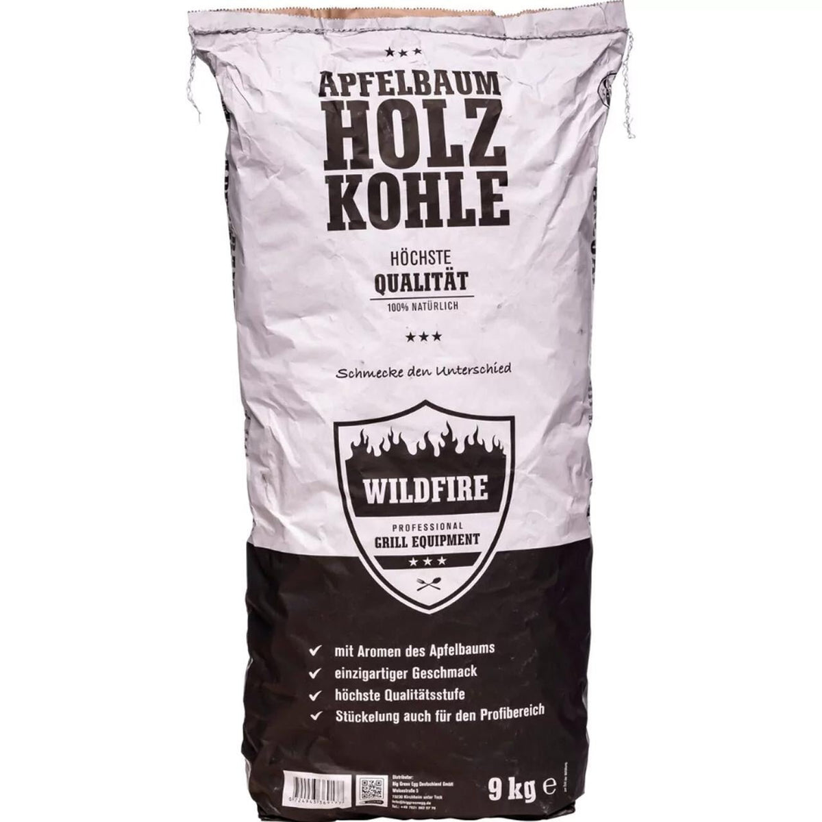Big Green Egg Aromaholzkohle Wildfire, Apfel - grillstir.comBig Green Egg Aromaholzkohle Wildfire, ApfelBig Green Egggrillstir.combge - WildfireCharcoalAppeltree0724943369177