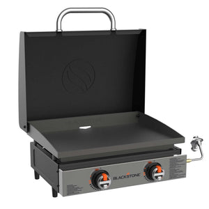 Blackstone 22″ Griddle Tischgrill mit 2 Brennern inkl. Deckel - grillstir.comBlackstone 22″ Griddle Tischgrill mit 2 Brennern inkl. DeckelBlackstonegrillstir.com