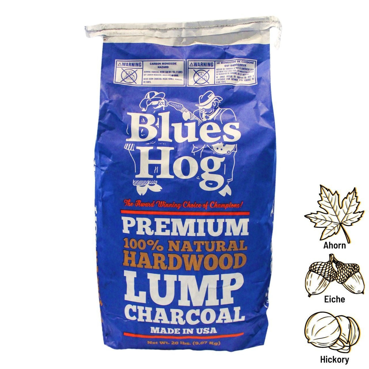Blues Hog Holzkohle, 9,07kg Eiche, Hickory & Ahorn - grillstir.comBlues Hog Holzkohle, 9,07kg Eiche, Hickory & AhornBlues Hoggrillstir.comBH1302510665591000145
