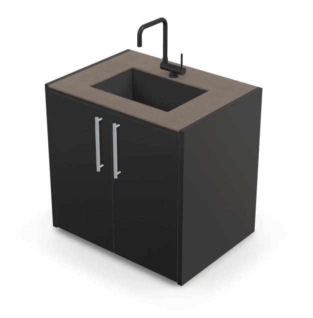 Brabura CT 90 Waschbeckenmodul - grillstir.comBrabura CT 90 WaschbeckenmodulBraburagrillstir.com