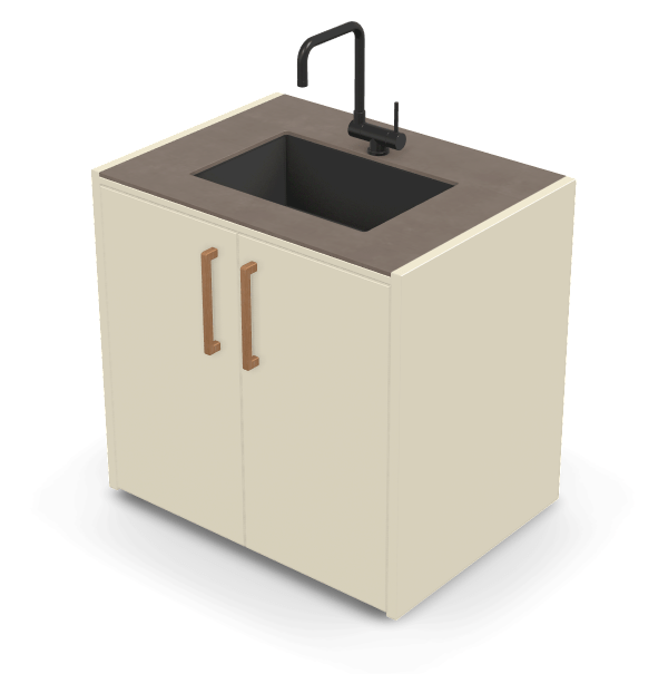 Brabura CT 90 Waschbeckenmodul - grillstir.comBrabura CT 90 WaschbeckenmodulBraburagrillstir.com