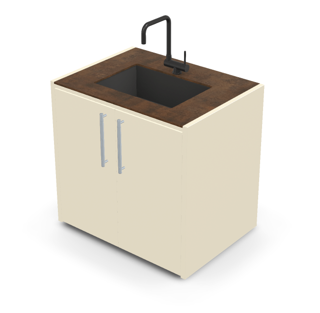 Brabura CT 90 Waschbeckenmodul - grillstir.comBrabura CT 90 WaschbeckenmodulBraburagrillstir.com