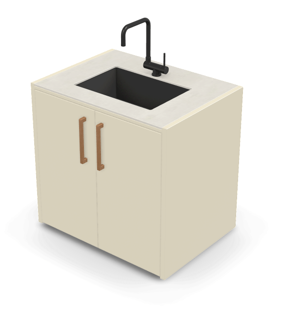 Brabura CT 90 Waschbeckenmodul - grillstir.comBrabura CT 90 WaschbeckenmodulBraburagrillstir.com