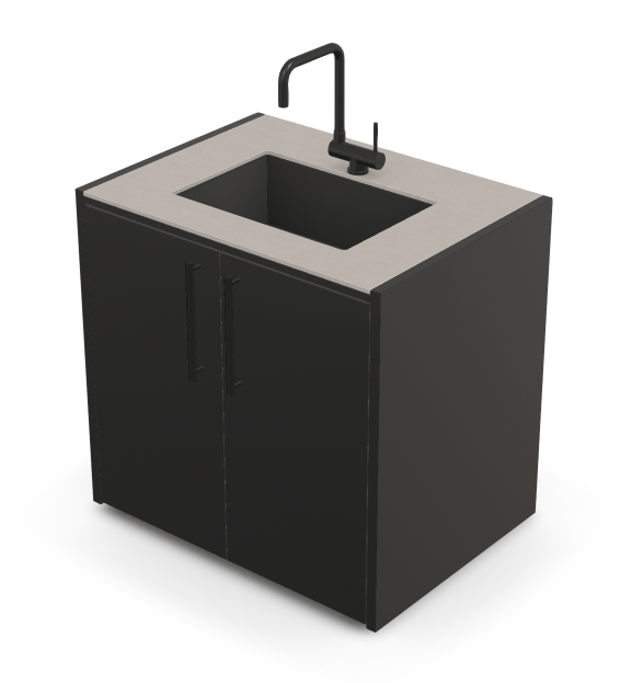 Brabura CT 90 Waschbeckenmodul - grillstir.comBrabura CT 90 WaschbeckenmodulBraburagrillstir.com