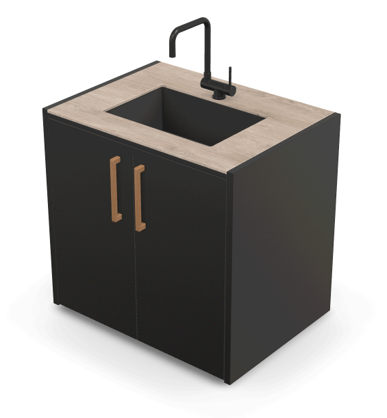 Brabura CT 90 Waschbeckenmodul - grillstir.comBrabura CT 90 WaschbeckenmodulBraburagrillstir.com