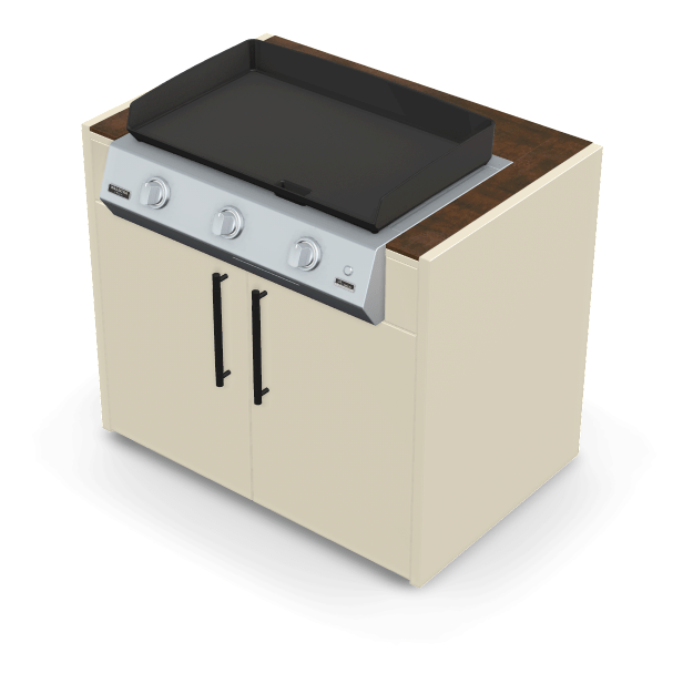 Brabura KC 100 Plancha Körper - grillstir.comBrabura KC 100 Plancha KörperBraburagrillstir.com