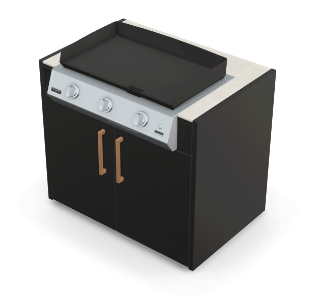 Brabura KC 100 Plancha Körper - grillstir.comBrabura KC 100 Plancha KörperBraburagrillstir.com