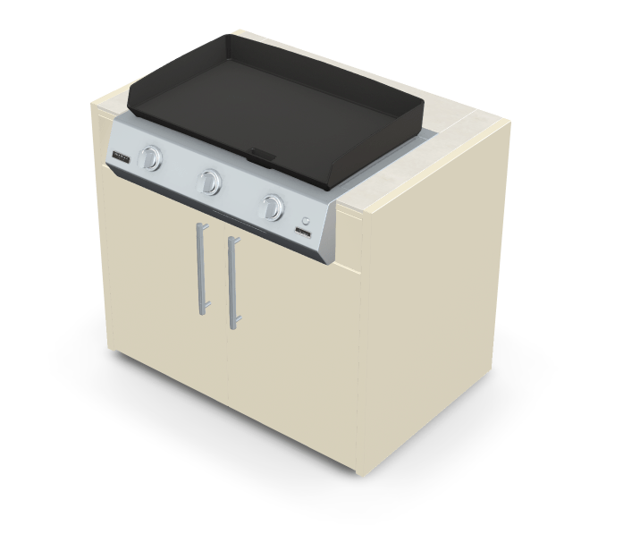 Brabura KC 100 Plancha Körper - grillstir.comBrabura KC 100 Plancha KörperBraburagrillstir.com