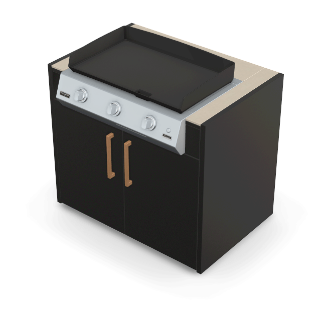 Brabura KC 100 Plancha Körper - grillstir.comBrabura KC 100 Plancha KörperBraburagrillstir.com