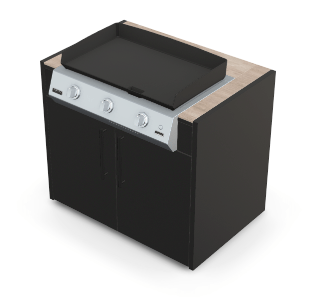 Brabura KC 100 Plancha Körper - grillstir.comBrabura KC 100 Plancha KörperBraburagrillstir.com