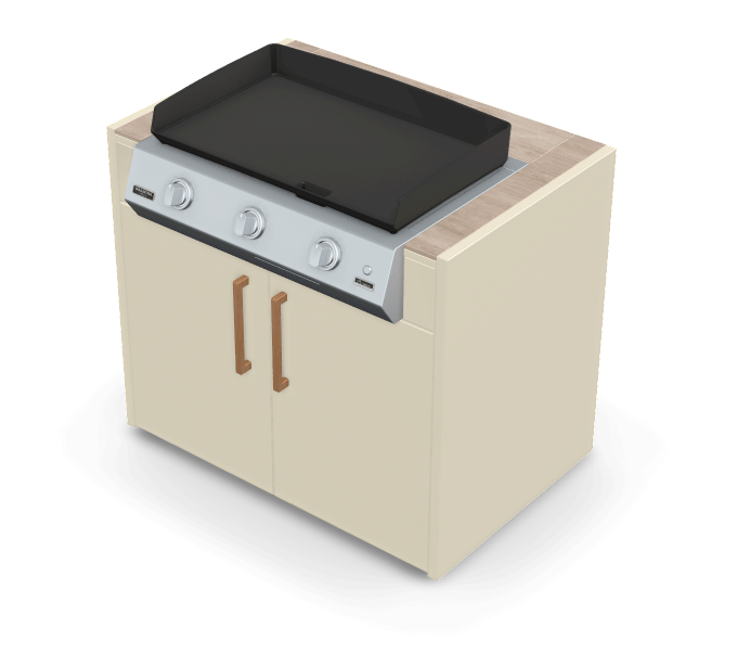 Brabura KC 100 Plancha Körper - grillstir.comBrabura KC 100 Plancha KörperBraburagrillstir.com
