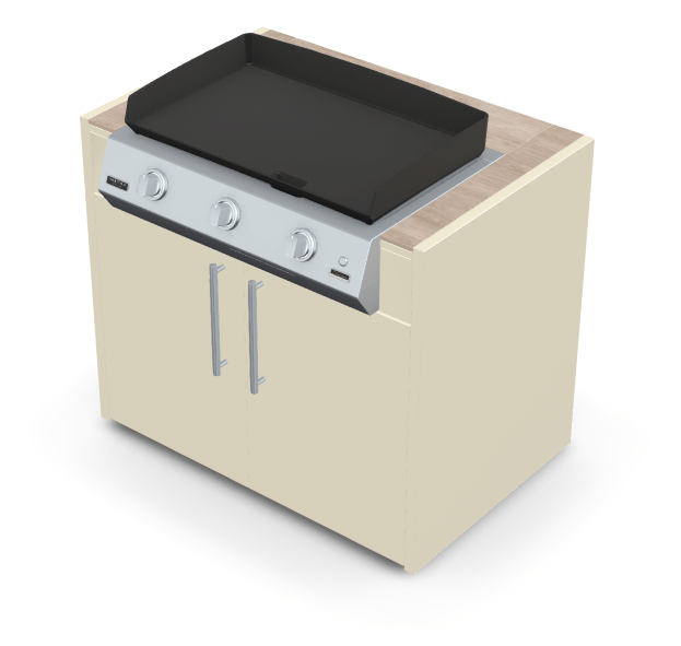 Brabura KC 100 Plancha Körper - grillstir.comBrabura KC 100 Plancha KörperBraburagrillstir.com