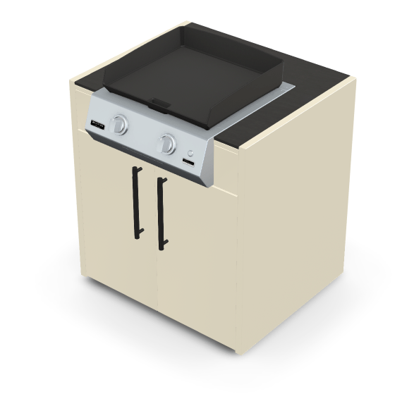 Brabura KC 80 Plancha Körper - grillstir.comBrabura KC 80 Plancha KörperBraburagrillstir.com