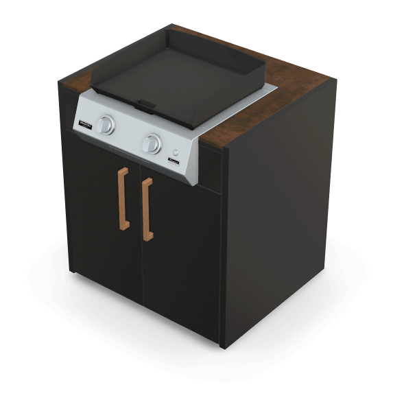Brabura KC 80 Plancha Körper - grillstir.comBrabura KC 80 Plancha KörperBraburagrillstir.com