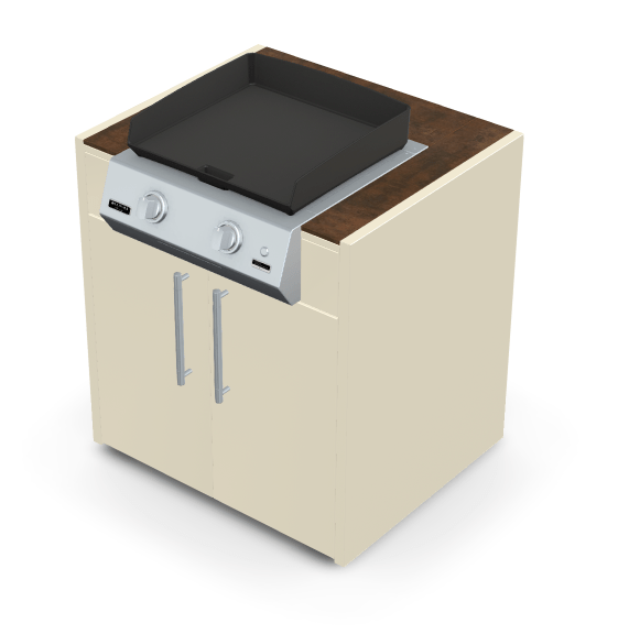 Brabura KC 80 Plancha Körper - grillstir.comBrabura KC 80 Plancha KörperBraburagrillstir.com