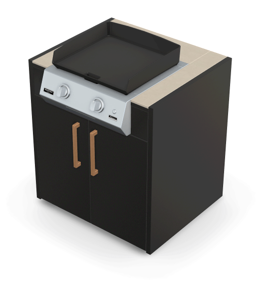 Brabura KC 80 Plancha Körper - grillstir.comBrabura KC 80 Plancha KörperBraburagrillstir.com