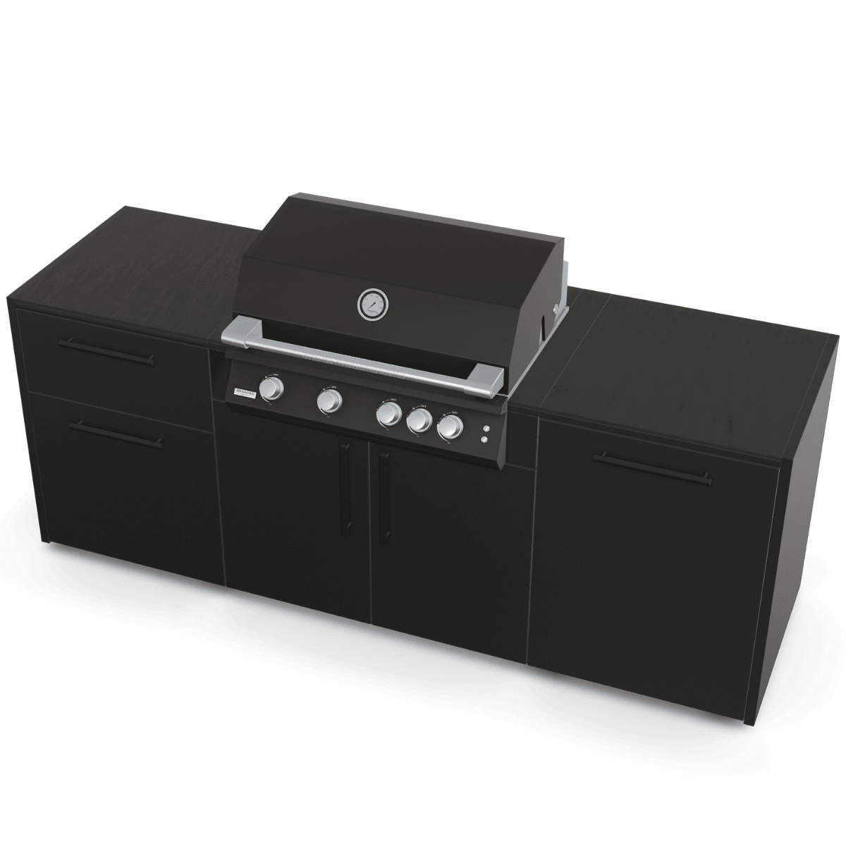Brabura The Basic TWO All Black - grillstir.comBrabura The Basic TWO All BlackBraburagrillstir.com