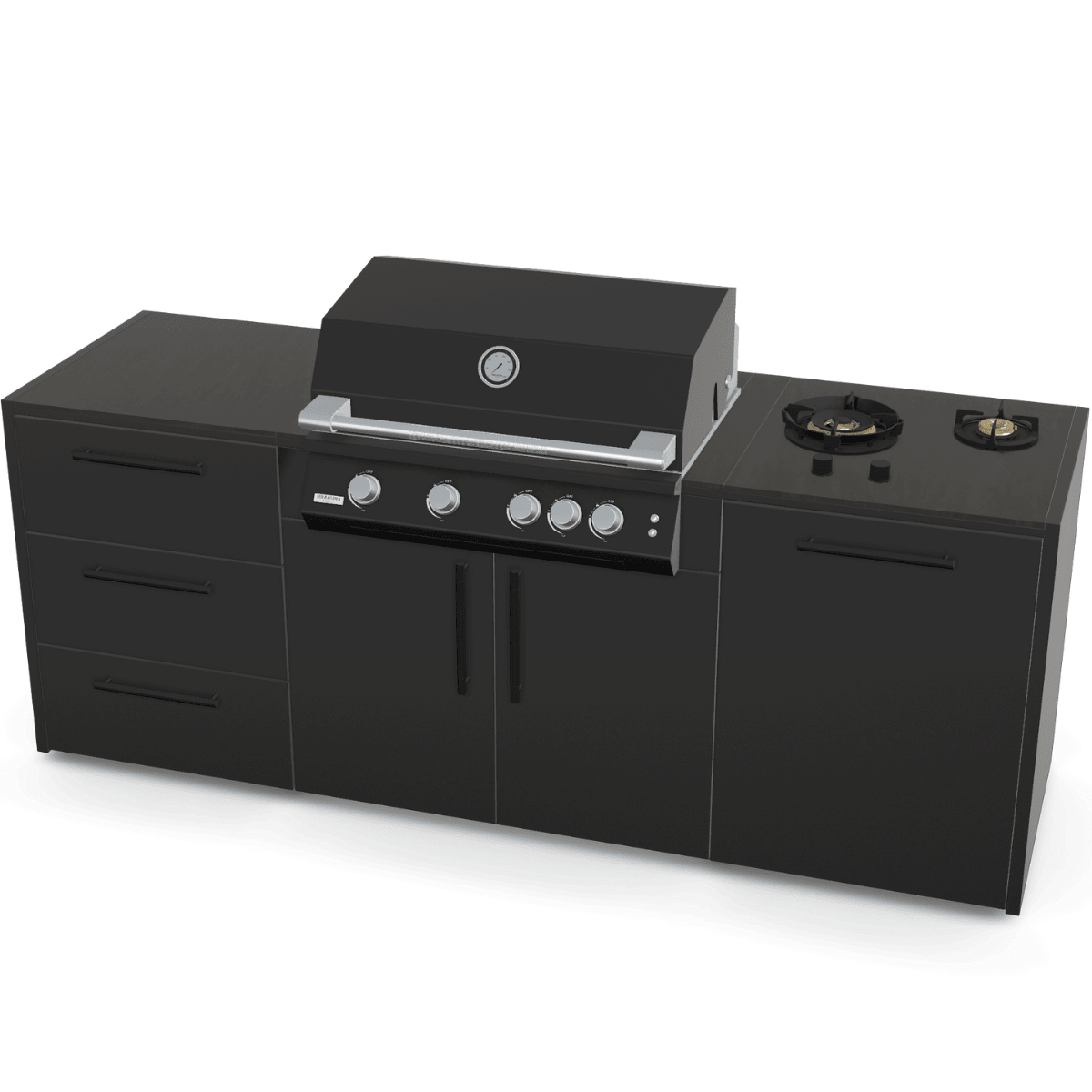 Brabura The Urban TWO All Black - grillstir.comBrabura The Urban TWO All BlackBraburagrillstir.com