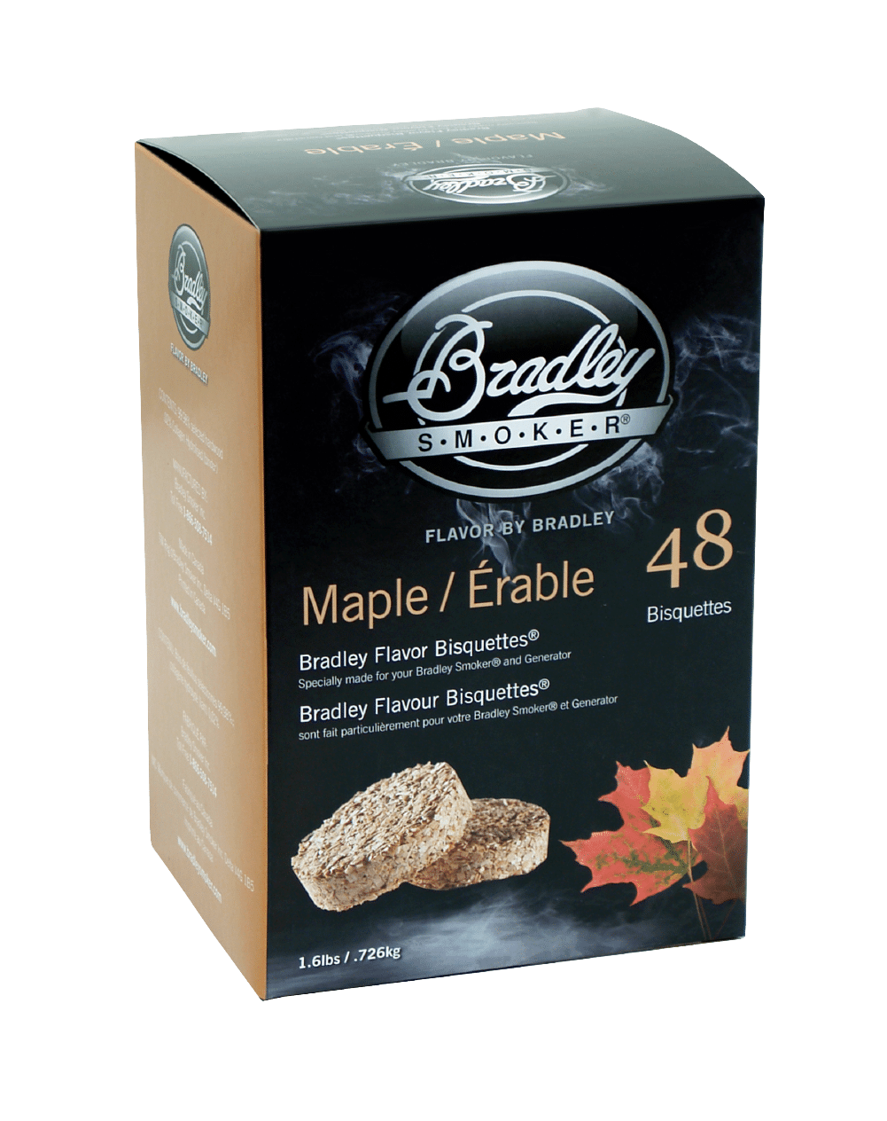 Bradley Smoker Ahorn Bisquetten für Bradley Smokers (48 Stk) - grillstir.comBradley Smoker Ahorn Bisquetten für Bradley Smokers (48 Stk)Bradley Smokergrillstir.com