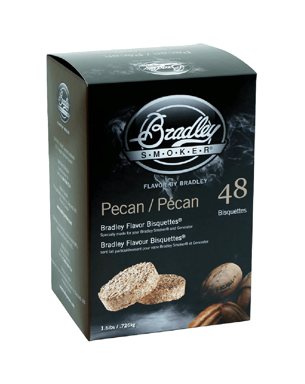 Bradley Smoker Pecan Bisquetten für Bradley Smokers (48 Stk) - grillstir.comBradley Smoker Pecan Bisquetten für Bradley Smokers (48 Stk)Bradley Smokergrillstir.com