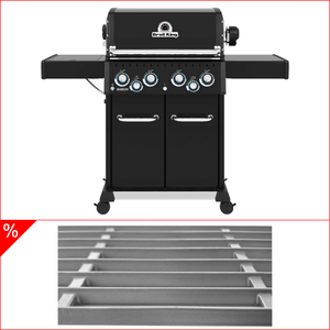 Broil King Baron 490 IR Shadow inkl. Drehspieß, Infrarot - Seitenbrenner & Edelstahlgussrost - grillstir.comBroil King Baron 490 IR Shadow inkl. Drehspieß, Infrarot - Seitenbrenner & EdelstahlgussrostGrillbundleBroil Kinggrillstir.com