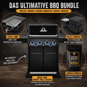 Broil King Baron 490 X Shadow | Einfach Grillen Bundle - grillstir.comBroil King Baron 490 X Shadow | Einfach Grillen BundleGrillbundleEinfach Grillengrillstir.com