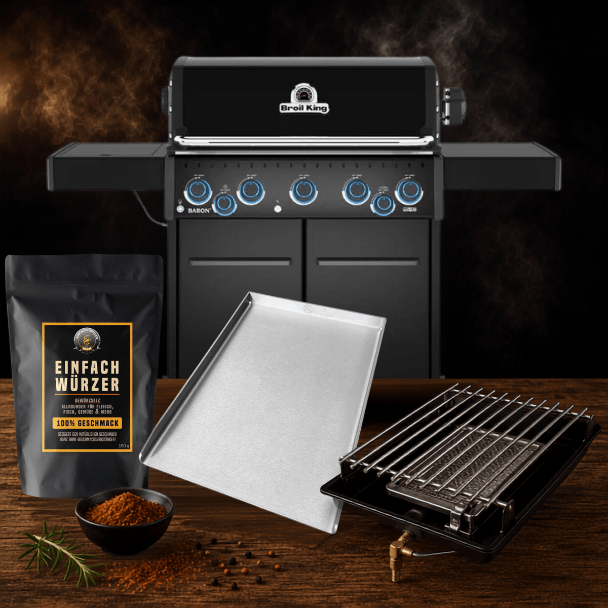 Broil King Baron 590 IR Shadow 2026 | Einfach Grillen Bundle - grillstir.comBroil King Baron 590 IR Shadow 2026 | Einfach Grillen BundleGrillbundleEinfach Grillengrillstir.com