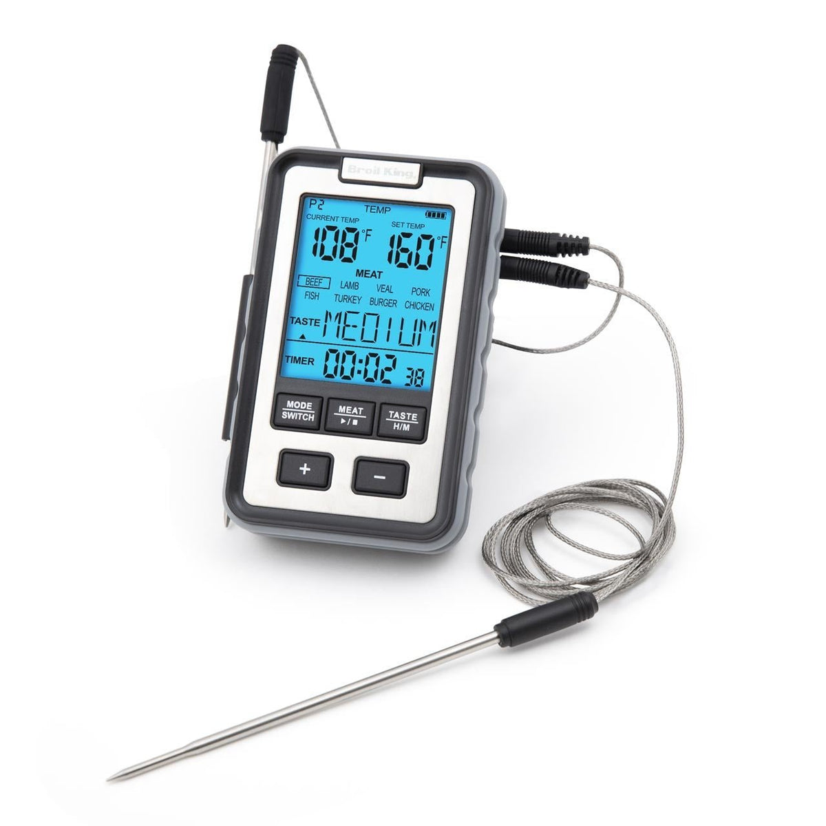 Broil King digitales Thermometer für Seitenablagen - grillstir.comBroil King digitales Thermometer für SeitenablagenBroil Kinggrillstir.com619350060162619359