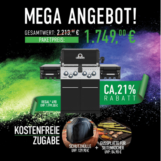 Broil King Regal 490 Bundle inkl. Gussplatte & Abdeclhaube - grillstir.comBroil King Regal 490 Bundle inkl. Gussplatte & AbdeclhaubeGrillbundleBroil Kinggrillstir.com